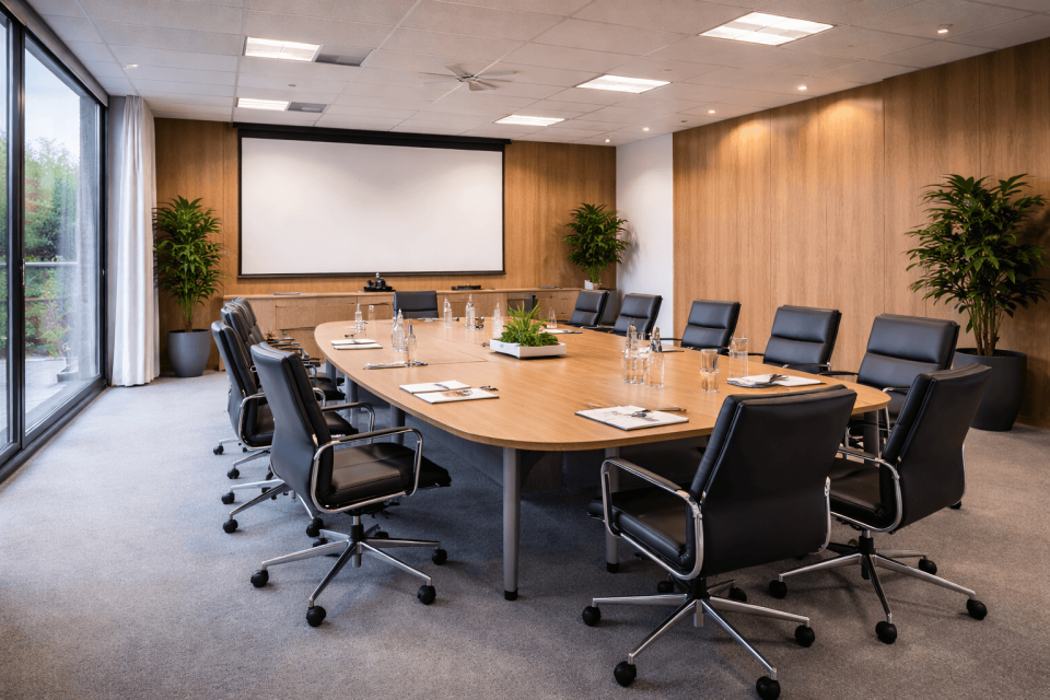 Unser Konferenzraum in Lübeck Webdesign Agentur